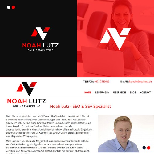 Logo & brand identity pack contest entry by superart02