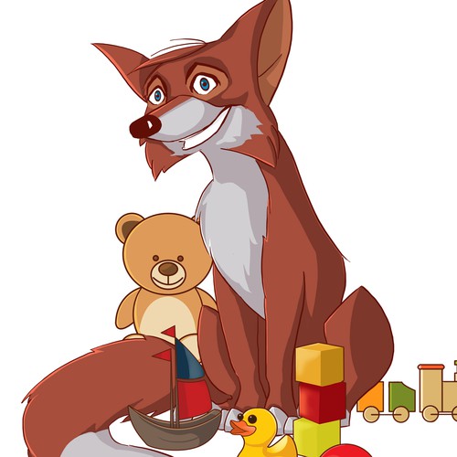 Fox Character Design Contest Design by sismisefendija