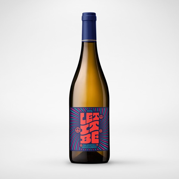 Let It Be Wine Label