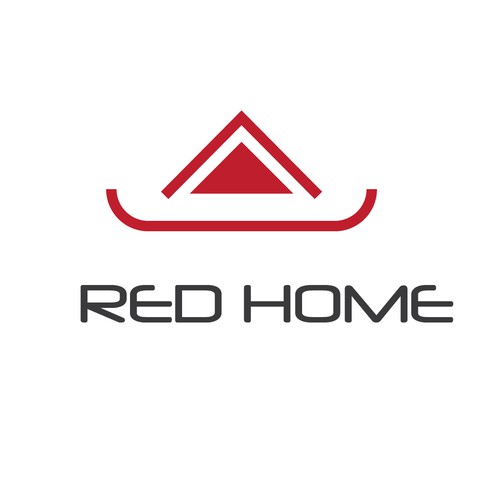 logo for Red Home Design by clickasaur