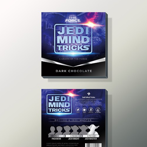 Star Wars themed labels for chocolates/gummies Design by Vitalio7in