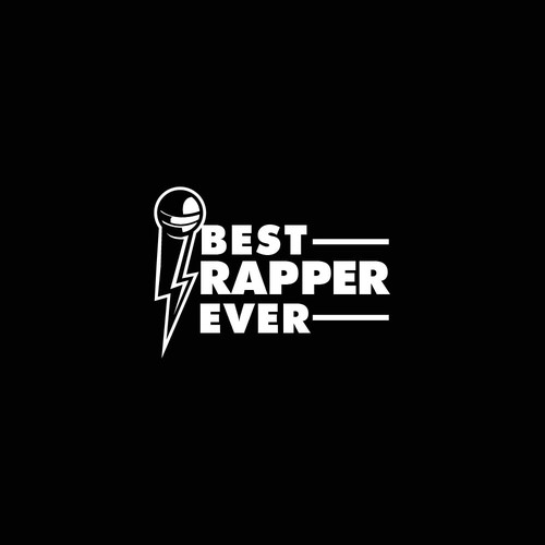 Dope logo for a media publication: Best Rapper Ever - Dissecting rap lyrics using analytics & data Design by bondeng17