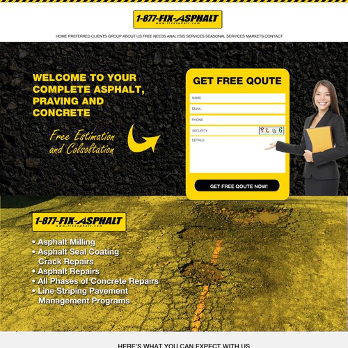 Landing Page Diseño de Ashley Perez
