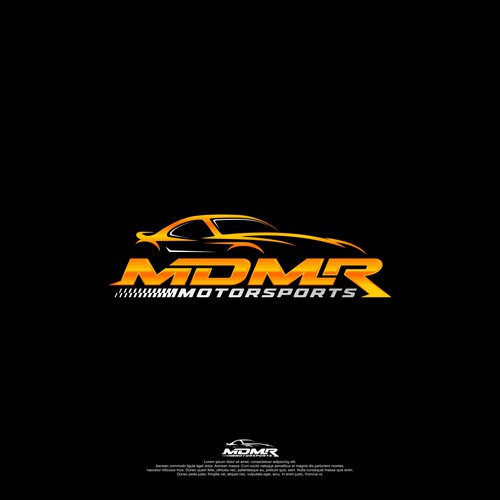 logo Design For MDMR MotorSports Design von the.yellowmortar