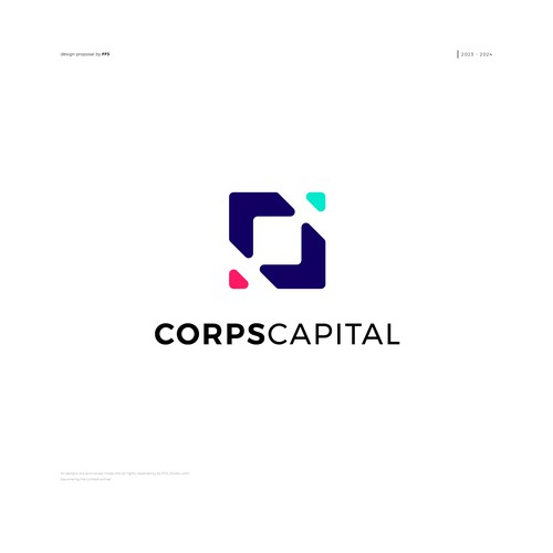 Logo for investment capital firm specializing in infrastructure and energy Design by FF3