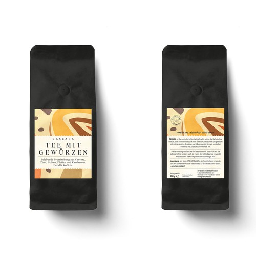 Design Cascara tea label por MKaufhold