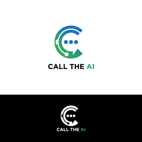 AI Communication Logo Design by Fauzan 'adhima!