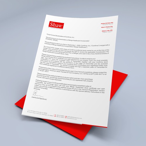 Letterhead for Divorce & Family Law Firm; Modern, Conservative Design Design by Xclusive16