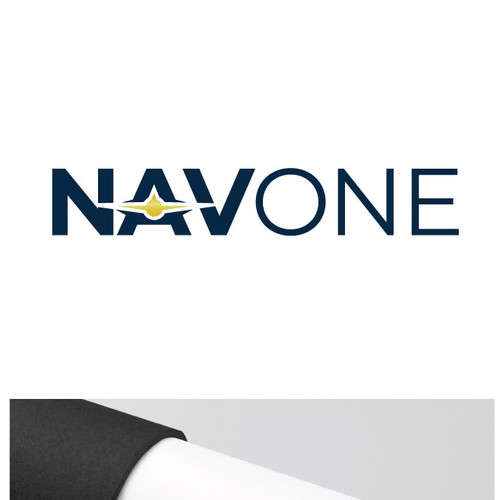 NavOne Logo - Sub Brand of NavPass.aero Design by Manishah