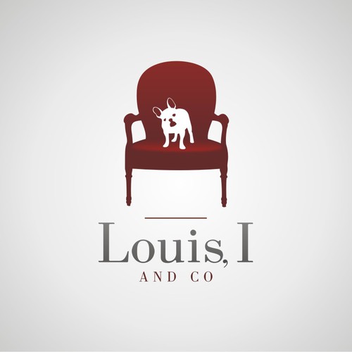 MODERN twist to LOUIS and a DOG... デザイン by TaoLab