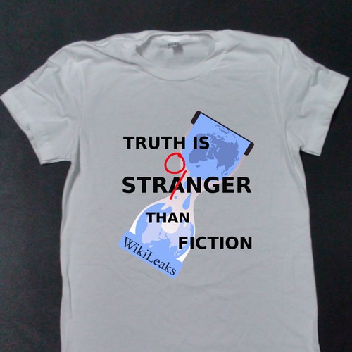 New t-shirt design(s) wanted for WikiLeaks Design por deepbluehue
