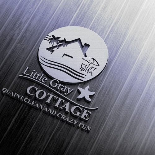 Create a logo for Little Gray Cottage, a beach vacation rental home. Design by shivana