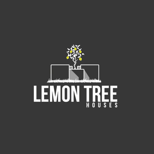 Lemon Tree Houses Logo Folegandros Island Resort in Greece! Design by puky