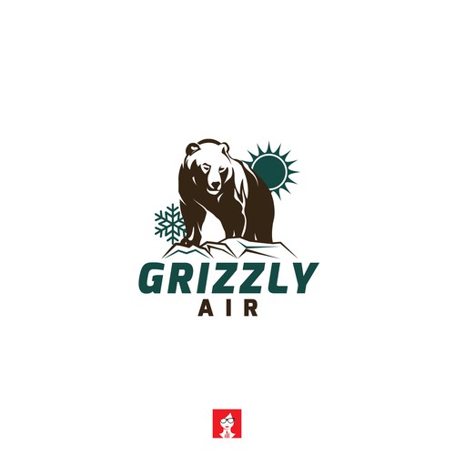 Combination Mark Logo For Hvac Company Design by Red Head Design