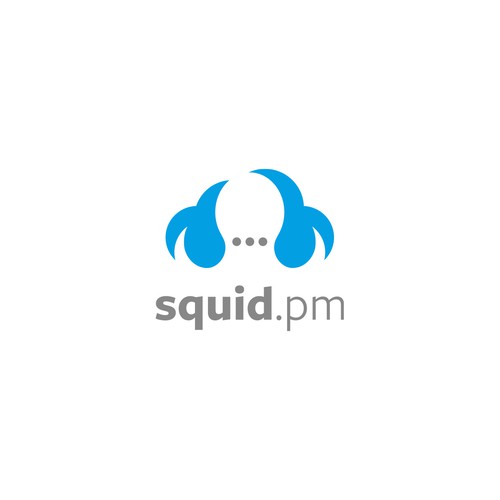 Design a squid logo for a messaging app/website/social network Design by fatboyjim