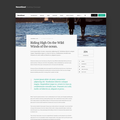 Design finalista por JamesCook1984