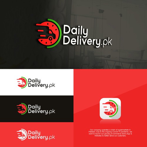 Your Creative Brilliance Needed for Logo of a "Grocery Delivery App & Website" Design by Gaskeun*