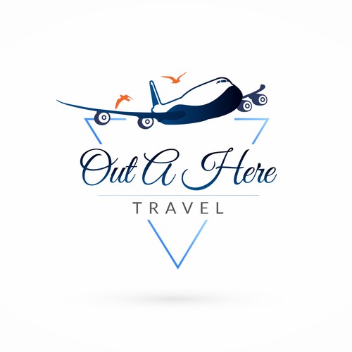 Out A Here Travel needs an awesome logo Design by ⚡️AnaPutka