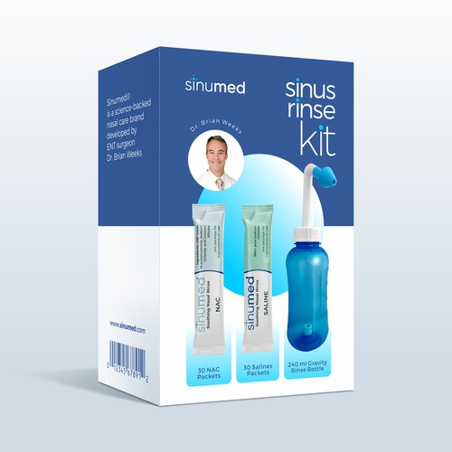 Designs | Redesign Flagship Packaging for Sinumed® Sinus Care System ...