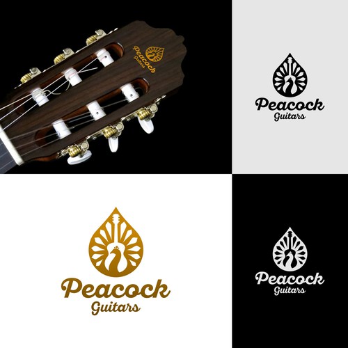 We need a great logo for a guitar luthier Design réalisé par InfiniDesign