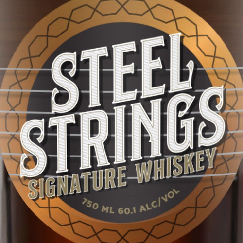 Steel String Signature Whiskey Design by Ponteresandco