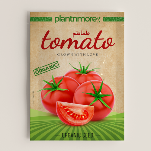 New Vegetable Seed Packet Line - Packet Design Needed Diseño de zipaoui