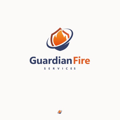 Guardian Fire Services Design by Owlman Creatives