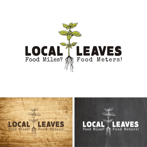 Help us push the frontiers of farming with a logo for Local Leaves! Design by Graphiccookie