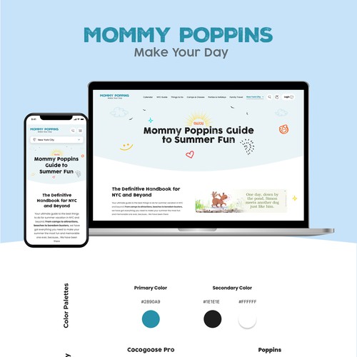 Guide Page for Leading Travel and Culture Website Design by devdesignss