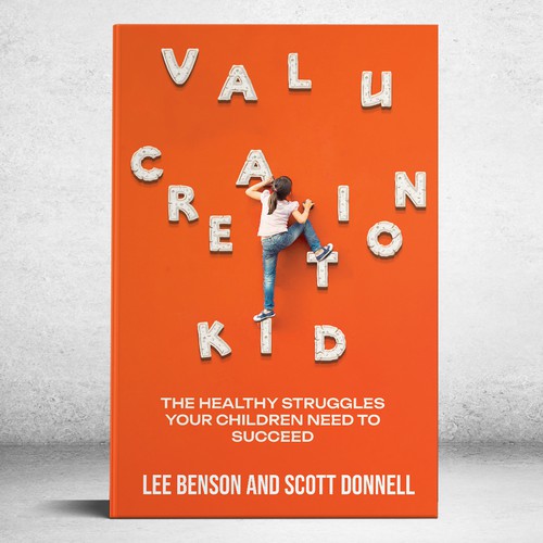 コンペ「Design a simple, modern book cover that pops to make a huge social impact」のデザイン by Hina Shaktiさん 