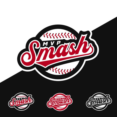 コンペ「MVP Smash Softball」のデザイン by JDRA Designさん 