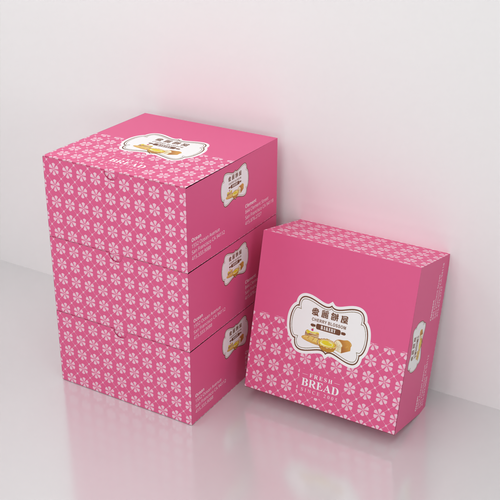 Bakery Box Design Diseño de Hermawae