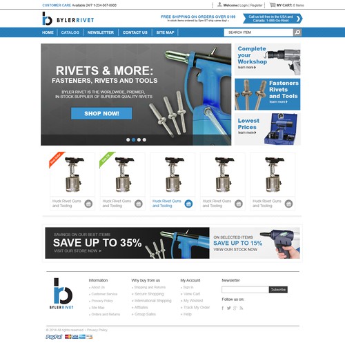 Create an Innovative Design for an Industrial Fastener & Tooling Co ...