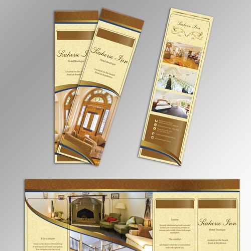 Create a modern, edgy look for a hotel brochure Design by Danius