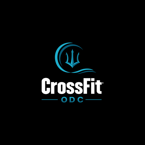 Logo pour une salle de CrossFit (France), thématique : trident, mer, odyssée, poseidon … Design by RahmaniaSafitri
