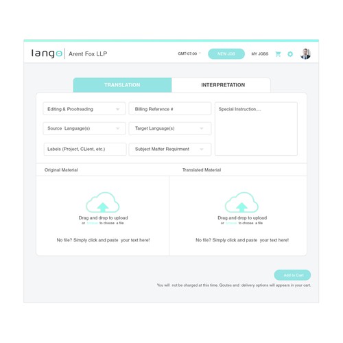 Landing page design contest entry by A·mi·a·ble™