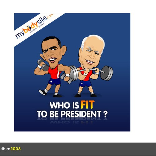 Design di "FIT" to be President? di Gandhen