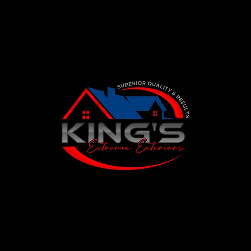 Exterior Construction Company Logo Design by eonesh