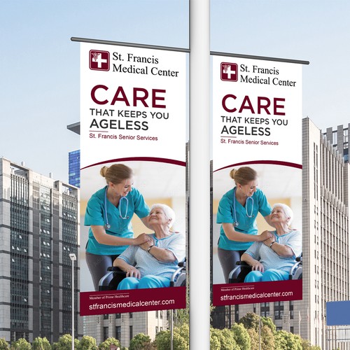 Design a banner that attracts older adults & families to use our specialized senior care & services Design réalisé par Sketch Media™