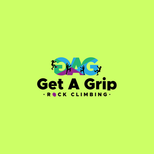Design di Get A Grip! Rock Climbing logo design di mmkdesign