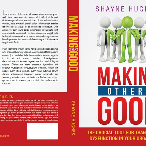 Create a book cover for Learning as Leadership's first book project Design by be ok