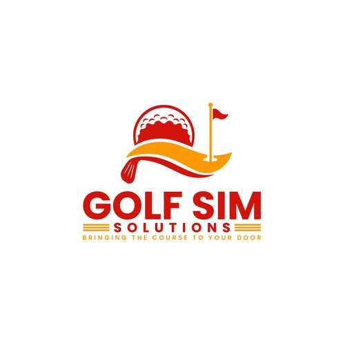 Tee Off Your Creativity: Golf Simulator Logo Design Challenge Design by ridwanted