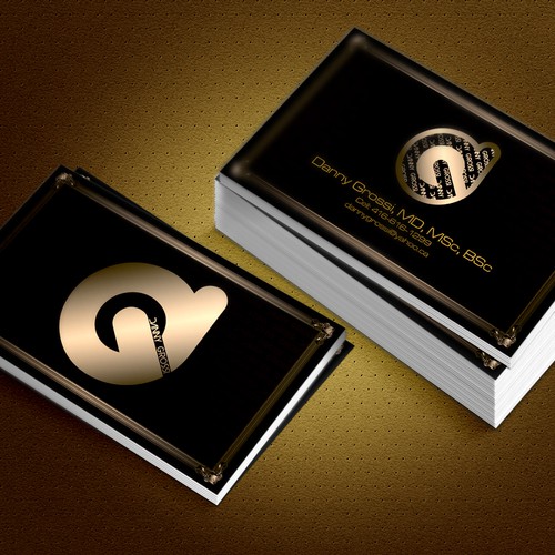 Create a unique "black business card" with an existing logo!!! - similar to a Black Amex Card Design by G 11