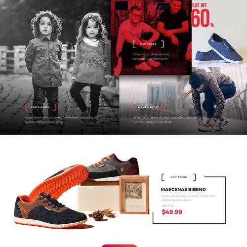 Web page design contest entry by FuturisticBug