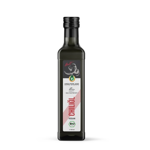 ChilliOil looking for a new label design - be part of an awesome brand Design by Krasi Miletieva