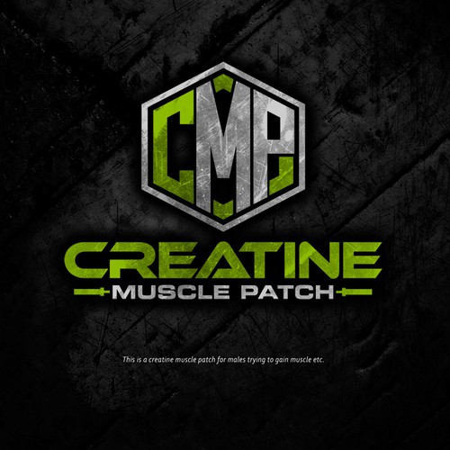 CREATINE MUSCLE PATCH Logo design contest