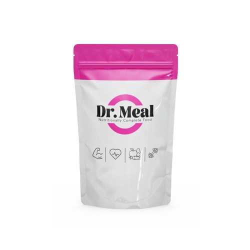 Meal Replacement Powder - Dr. Meal Logo Réalisé par Think box