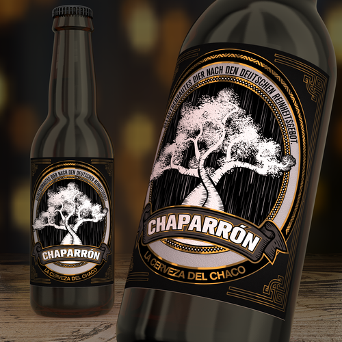 Product label contest entry by M&L graphics