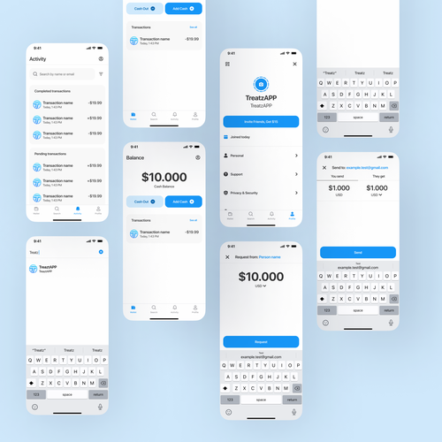 The New Cash APP Design Contest Design by Marcos-Santos