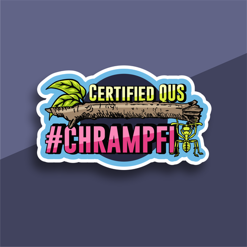 Laptop Stickers for IT Department Design by PeaceIdea!